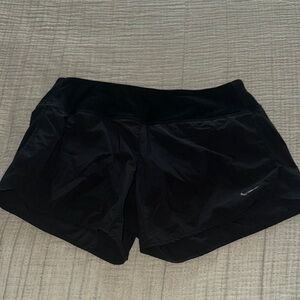 Nike Women's Black Athletic Running Shorts